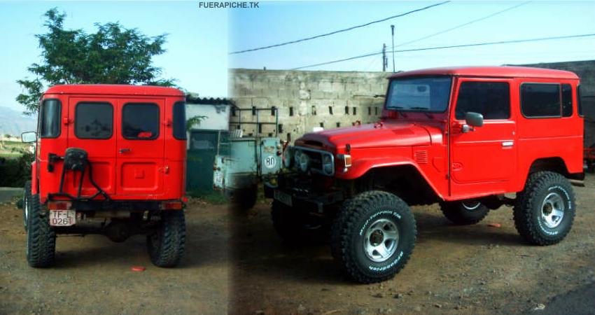 Toyota BJ40 con 35x12,5 4x4